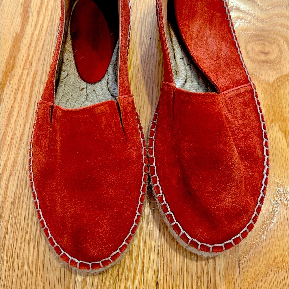 Worn once Suede espadrilles - Made in Spain